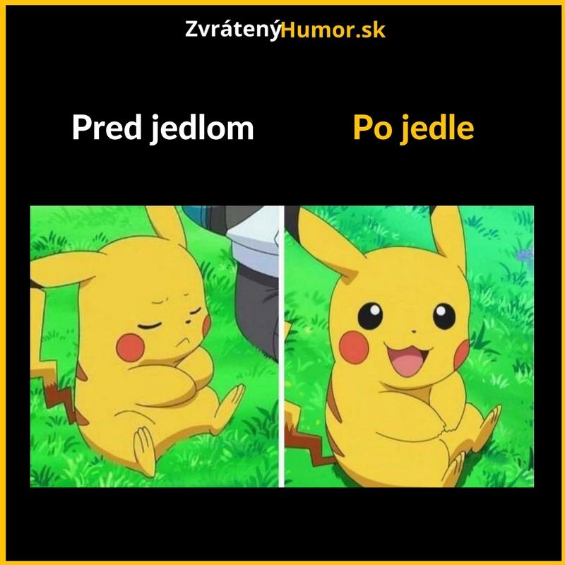 Keď si hladný, nie si to ty!