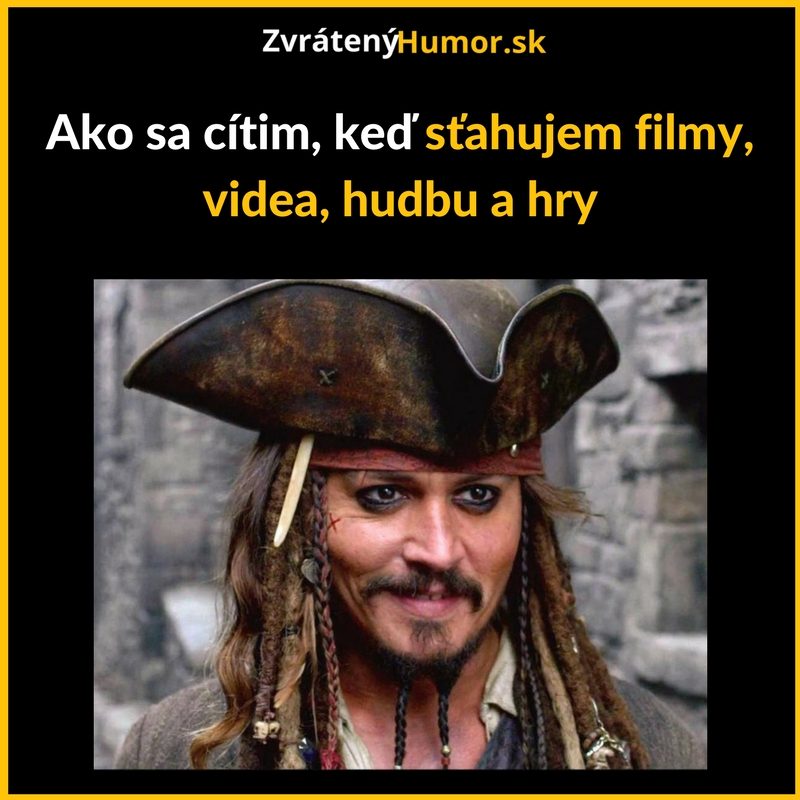 Som pirát!