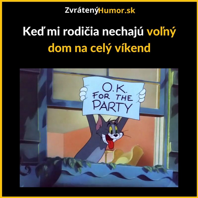 Párty môže začať!