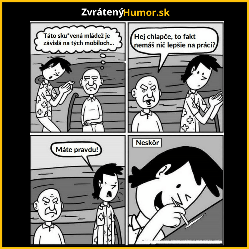 Ach tá dnešná mládež…
