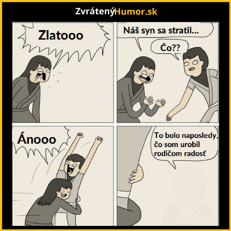Potešil som ich