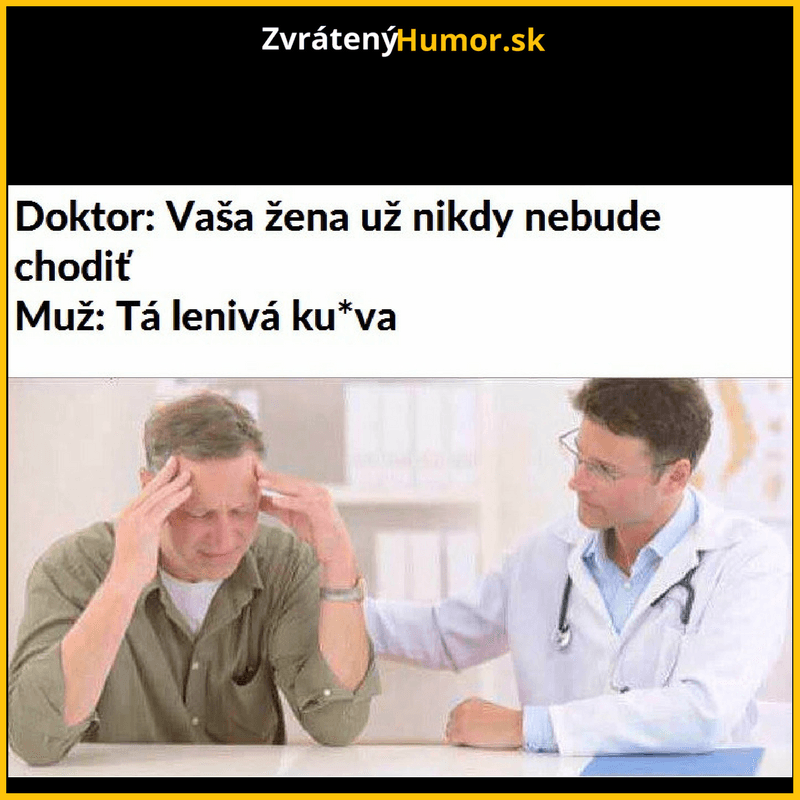 Vychcaná baba!