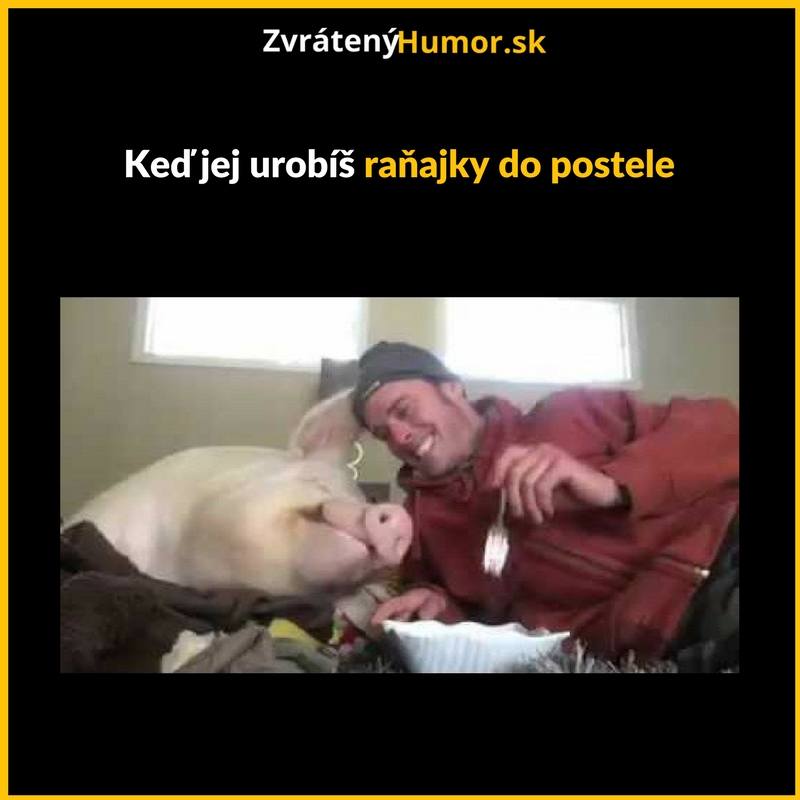 Raňajky do postele