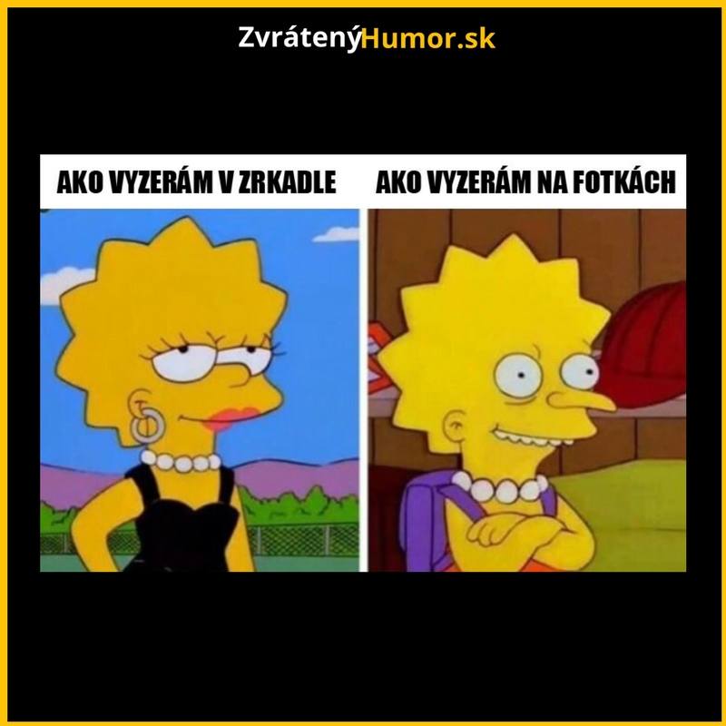 Zrkadlo vs. realita