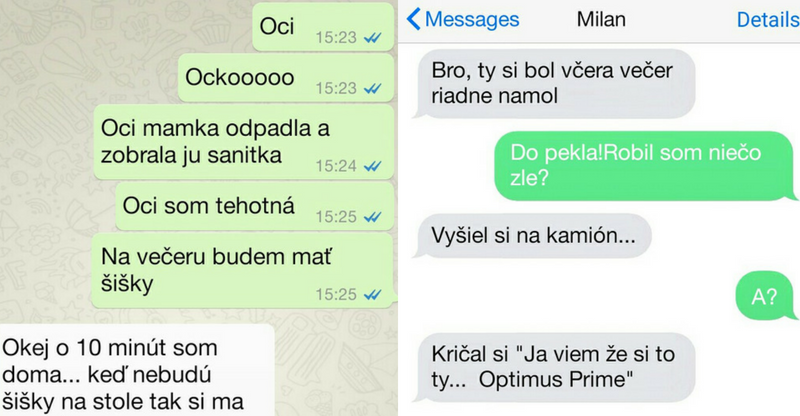 Konverzácie, ktoré ti dokážu, že život nemusíš brať tak vážne #126