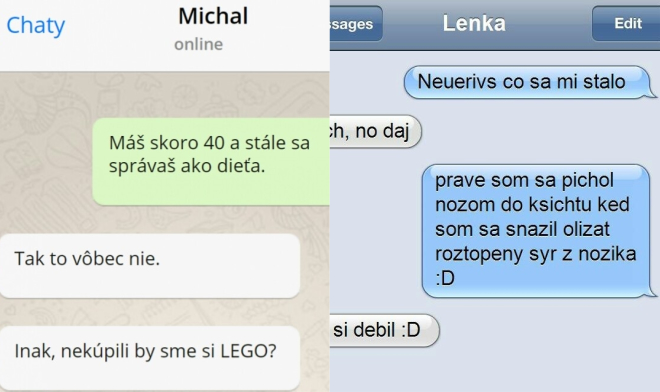 Konverzácie, ktoré ti dokážu, že život nemusíš brať tak vážne #140