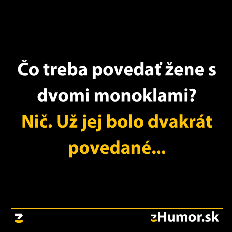 Žena s monoklami