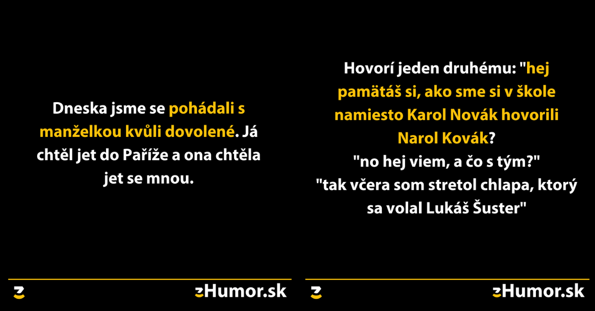 10+ Obrázkov: To najlepšie zo skupiny Textové Vtipy #16
