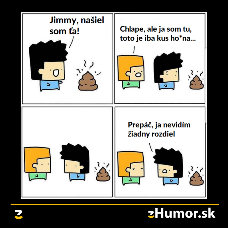 Nevidím rozdiel
