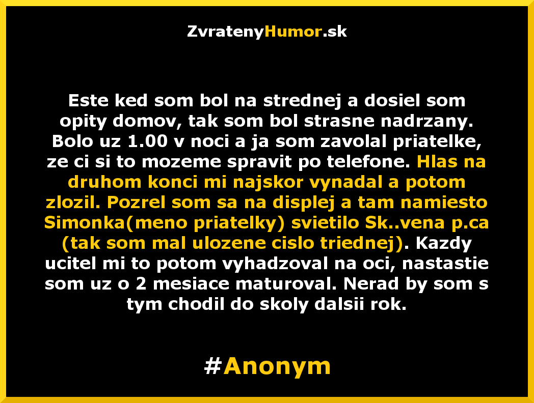 na strednej