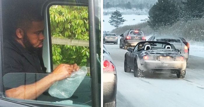 Aj takéto situácie uvidíš, či zažiješ na cestách (25+ Obrázkov)
