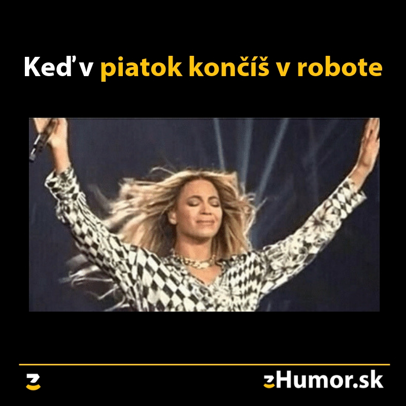 Bye bye pracovný týždeň