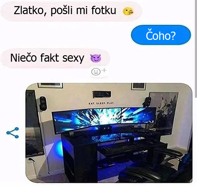 Pošli mi niečo fakt sexy