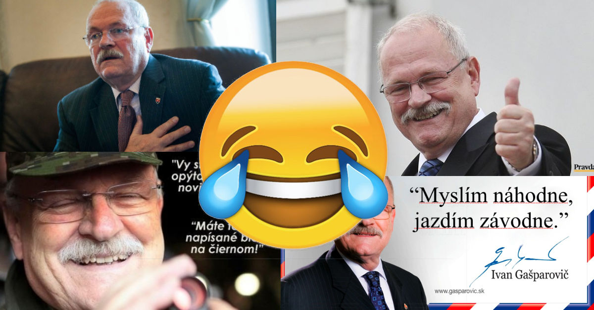 #Throwback Gašparovičove perly