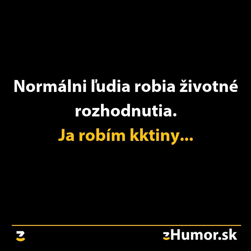 Som sám sebou