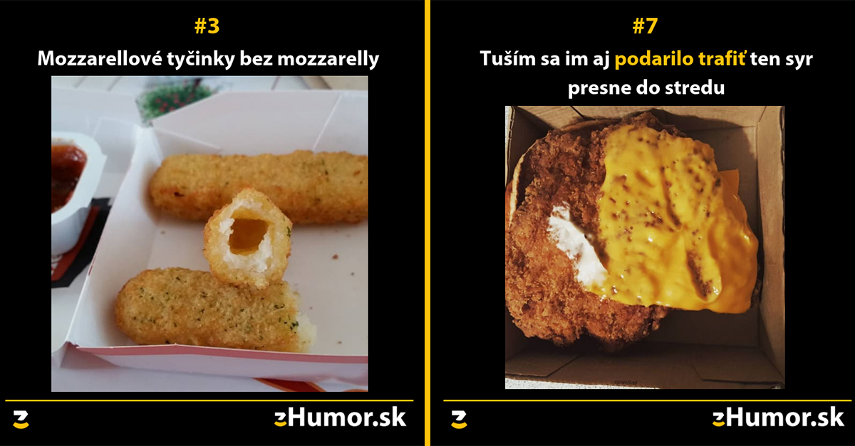 10+ zábavných obrázkov, ktoré zobrazujú zlyhania fast foodov