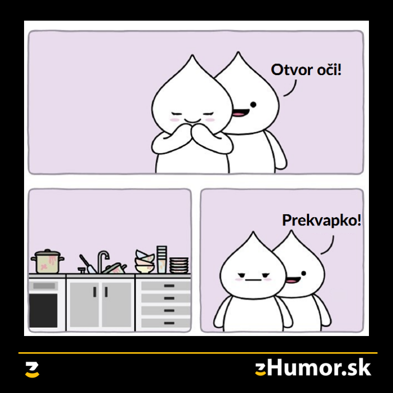 Prekvapená?
