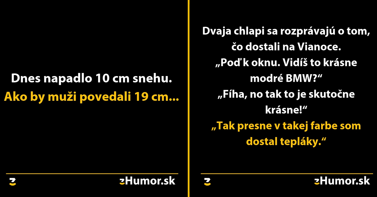 10+ Obrázkov: To najlepšie zo skupiny Textové Vtipy #25