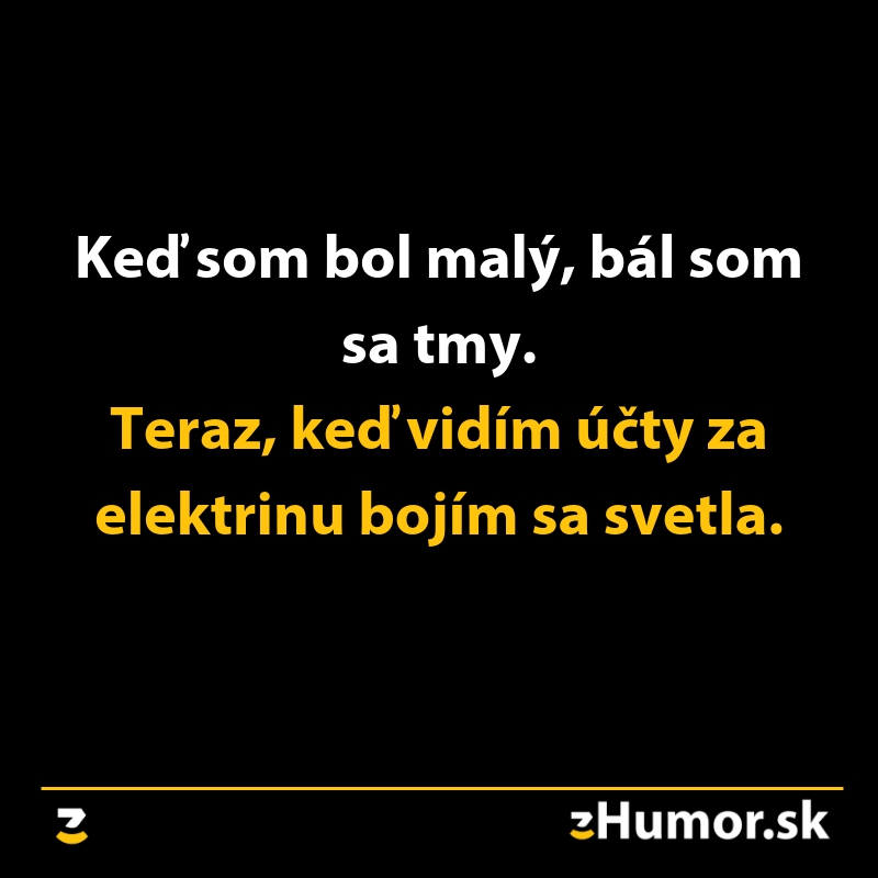Keď vieš, že si už dospel