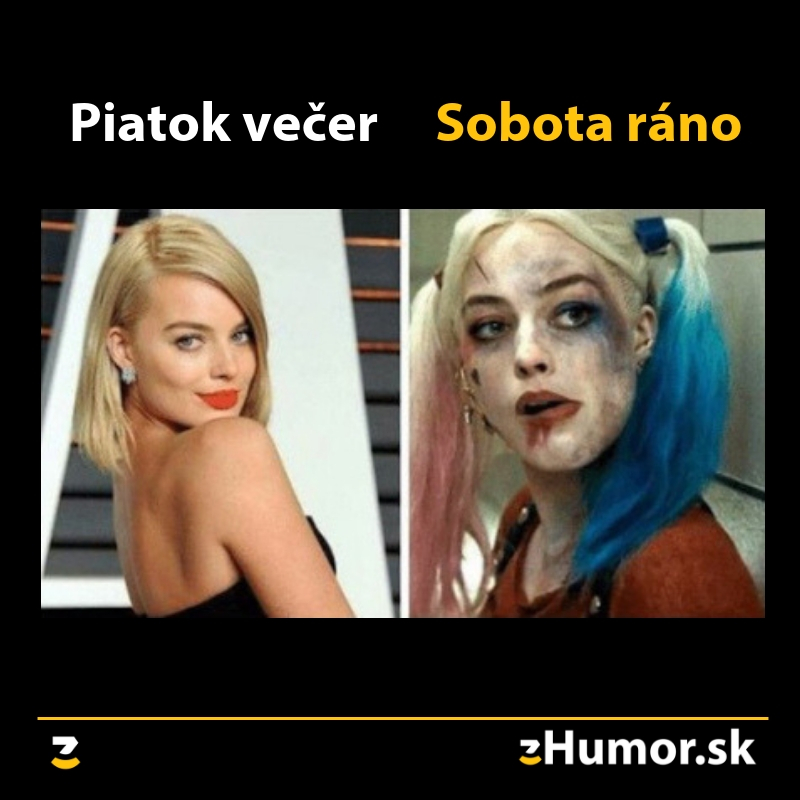 Piatok vs. Sobota