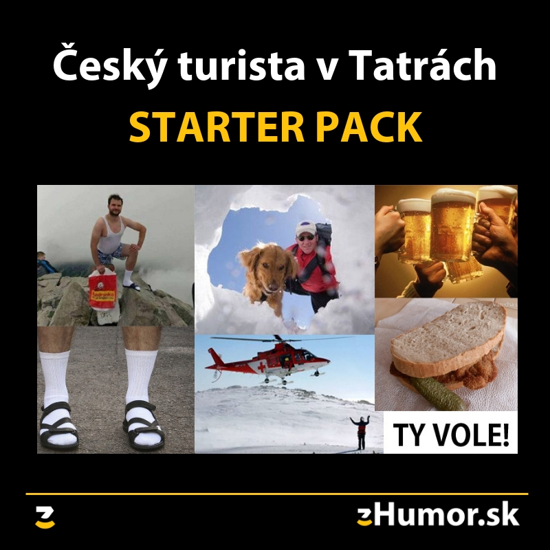 Českí turisti v Tatrách