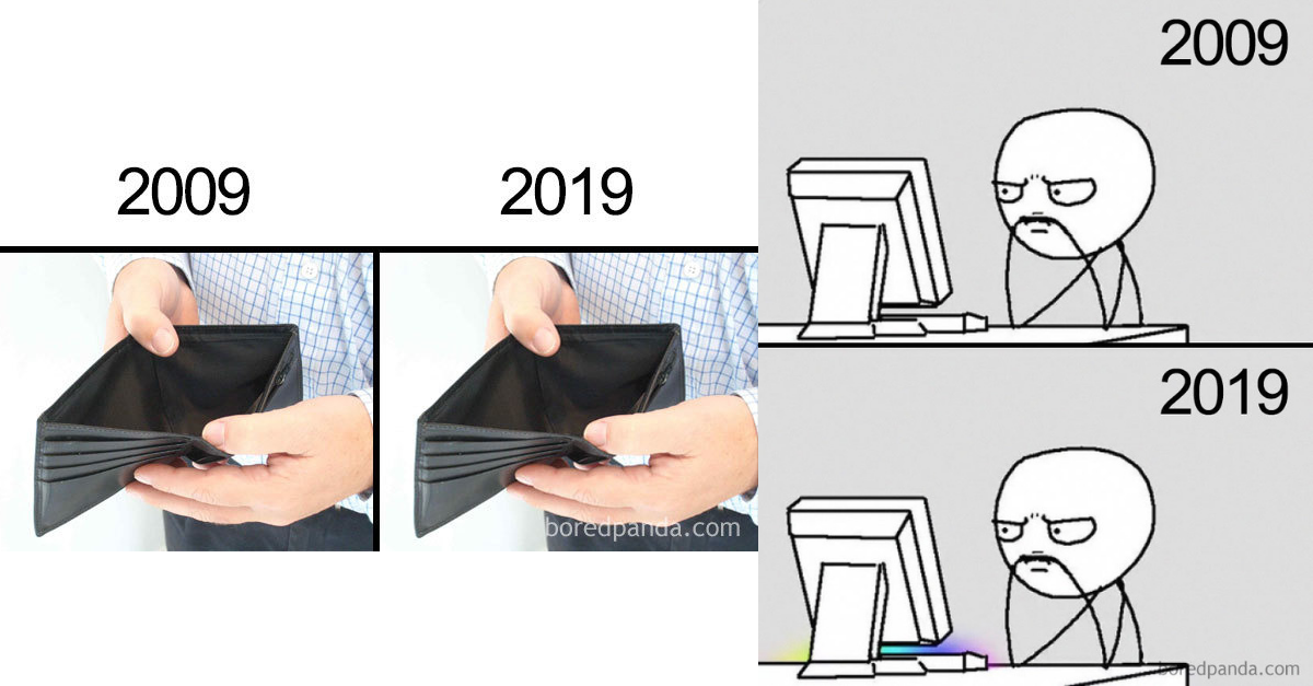 Tie najlepšie premeny po desiatich rokoch, ktoré internet stvoril (20+ Obrázkov)