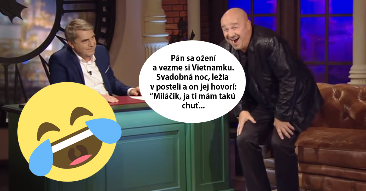 Z neslušných vtipov Zdeňka Izera pôjdete od smiechu do kolien (VIDEO)