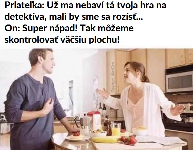 Super nápad drahá!