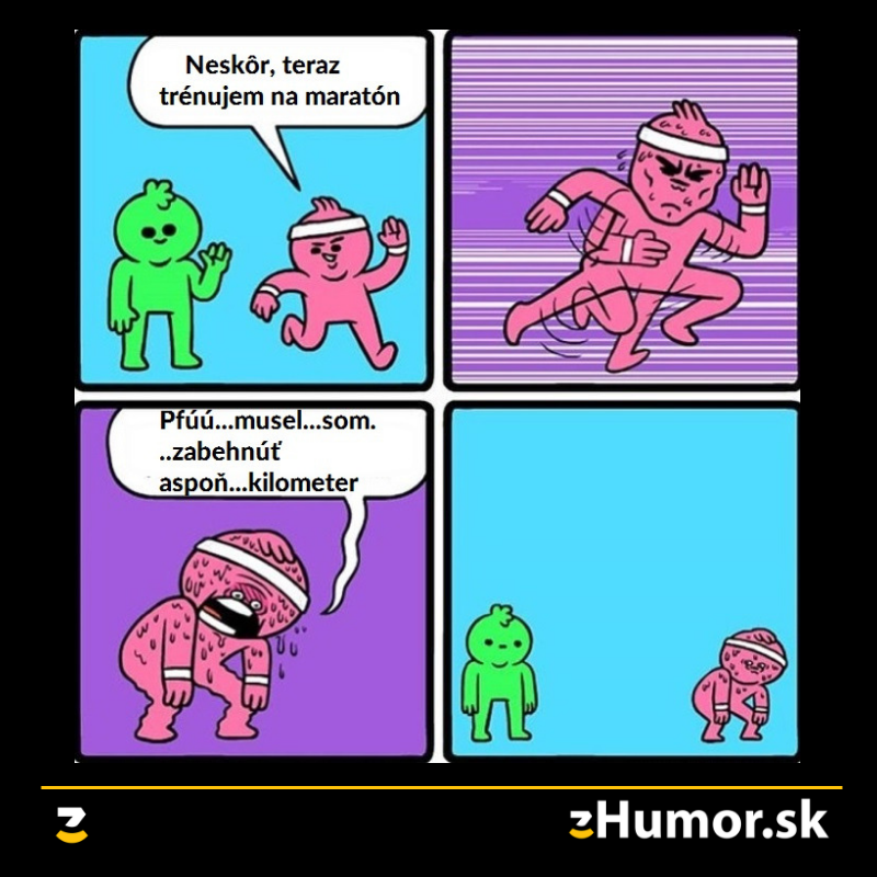 Pre mňa to bol riadny tréning