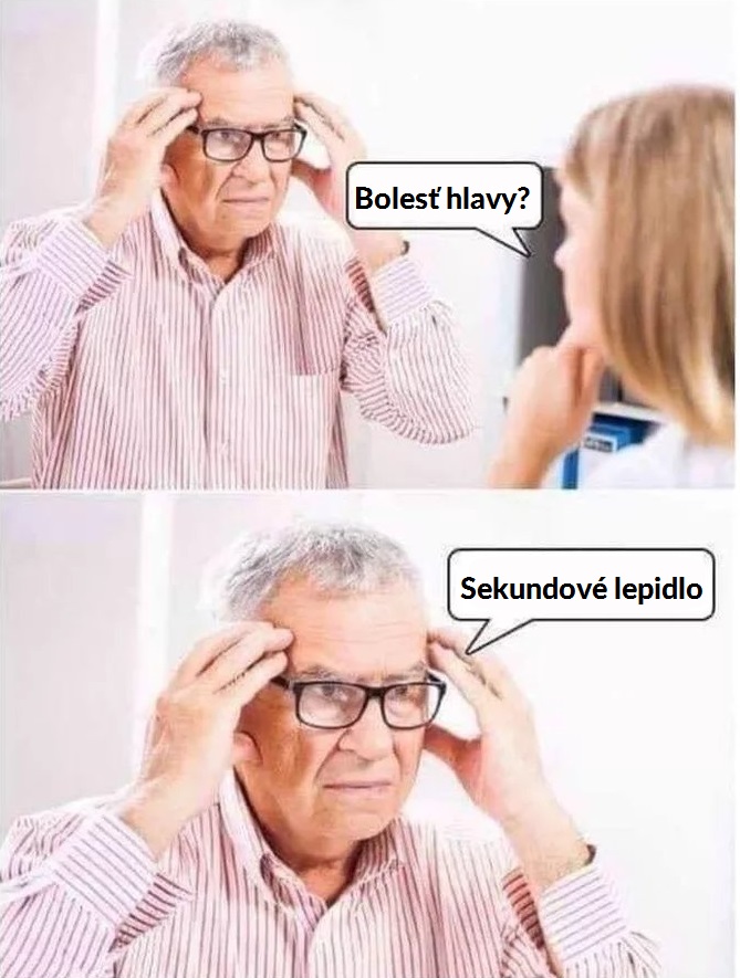 Nie, bolesť hlavy by som bral radšej