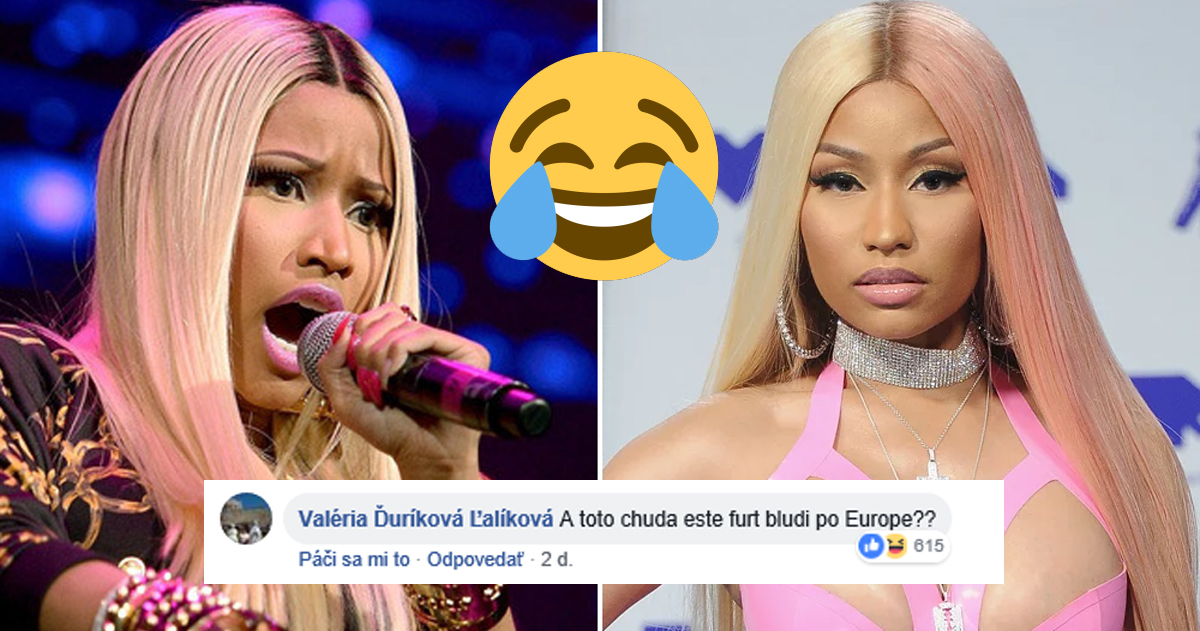 Nicki Minaj ruší jeden koncert za druhým. Reakcie Slovákov vás pobavia!