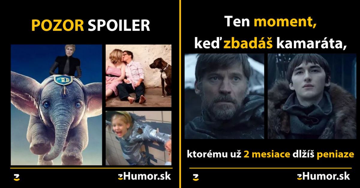 15+ výstižných memečiek k prvému dielu 8. série Game of Thrones