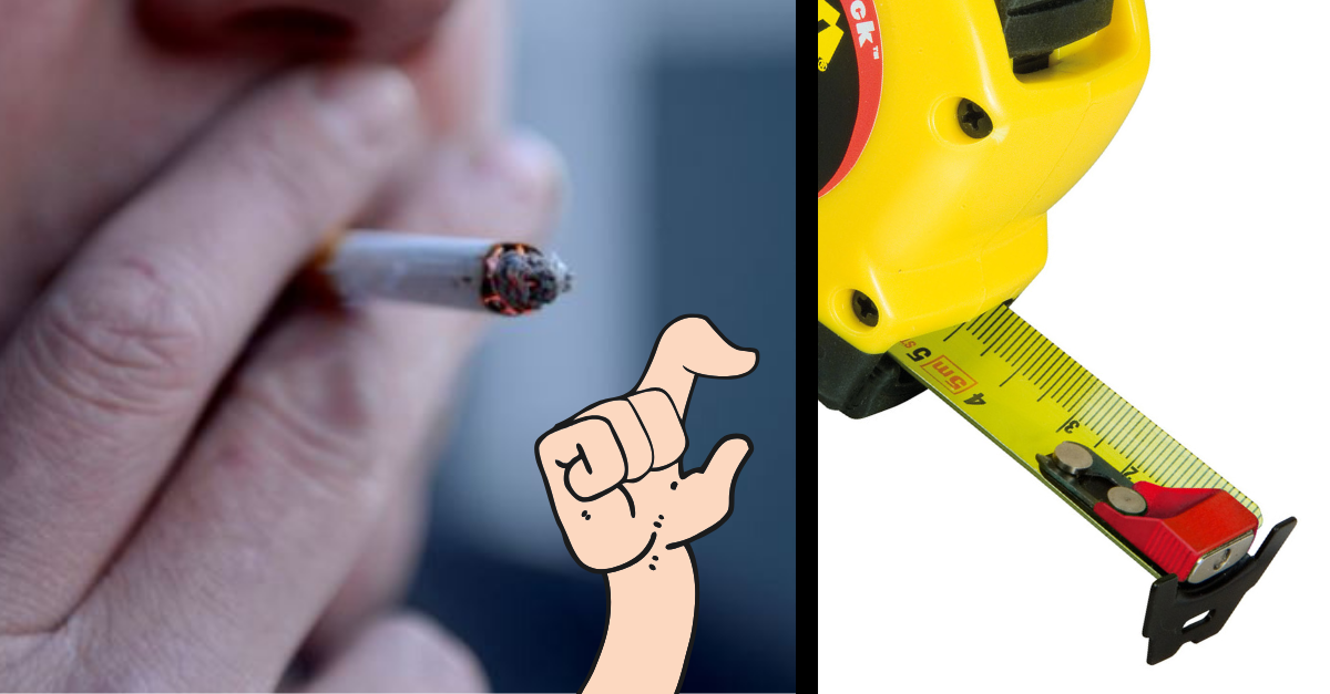 Muži, ak ste hrdí na dĺžku svojho prirodzenia – dávajte pozor na cigarety