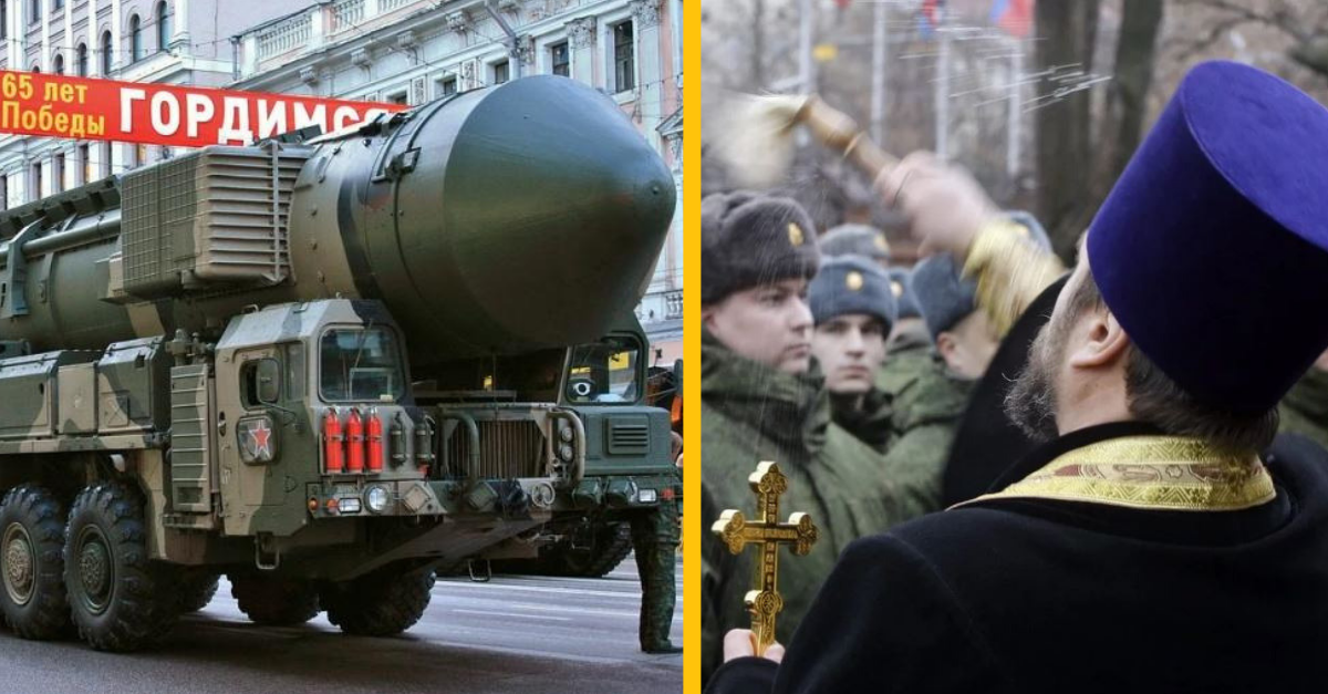Ruská ortodoxná cirkev zvažuje zakázať požehnania zbraní hromadného ničenia