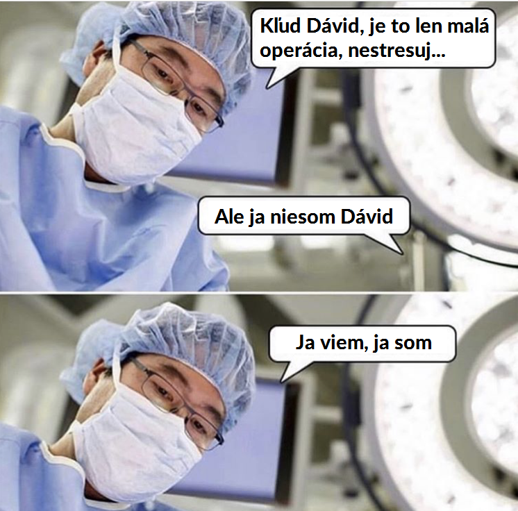 Ukľudňujem sám seba pane…