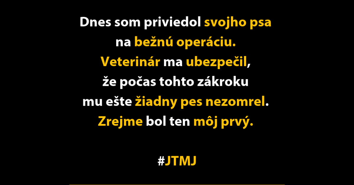 JTMJ: Príbehy, ktoré píše sám život #24