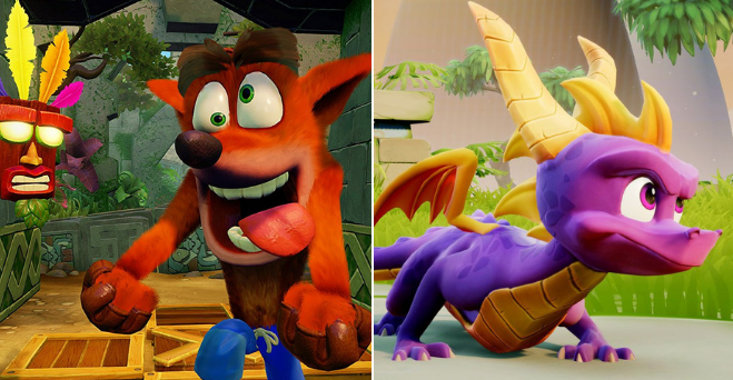 Staré legendy sa vracajú: Nový Crash Bandicoot a Spyro nám oživia spomienky na herných konzolách