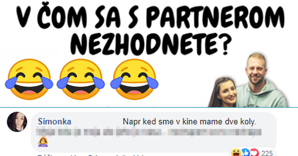 V čom sa s partnerom/partnerkou nezhodnete – skutočné príbehy zo života ľudí