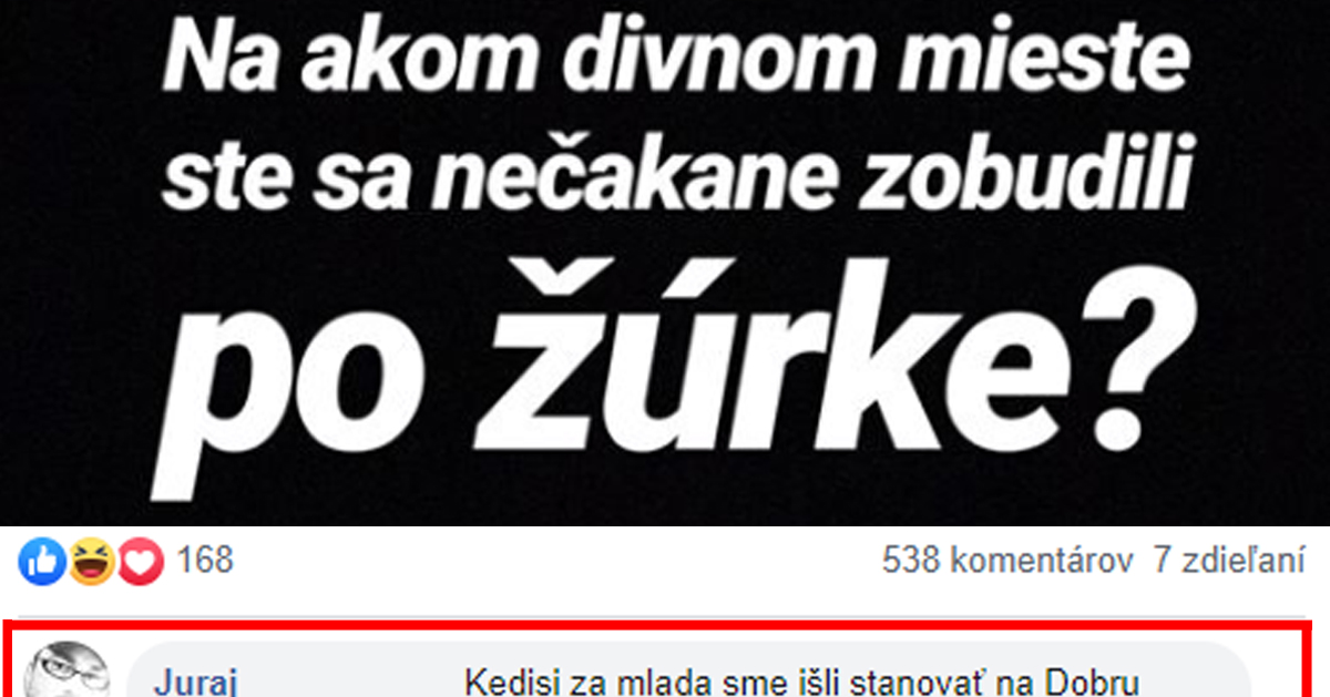 Slováci sa nečakane zobudili na divných miestach – skutočné príbehy zo života ľudí