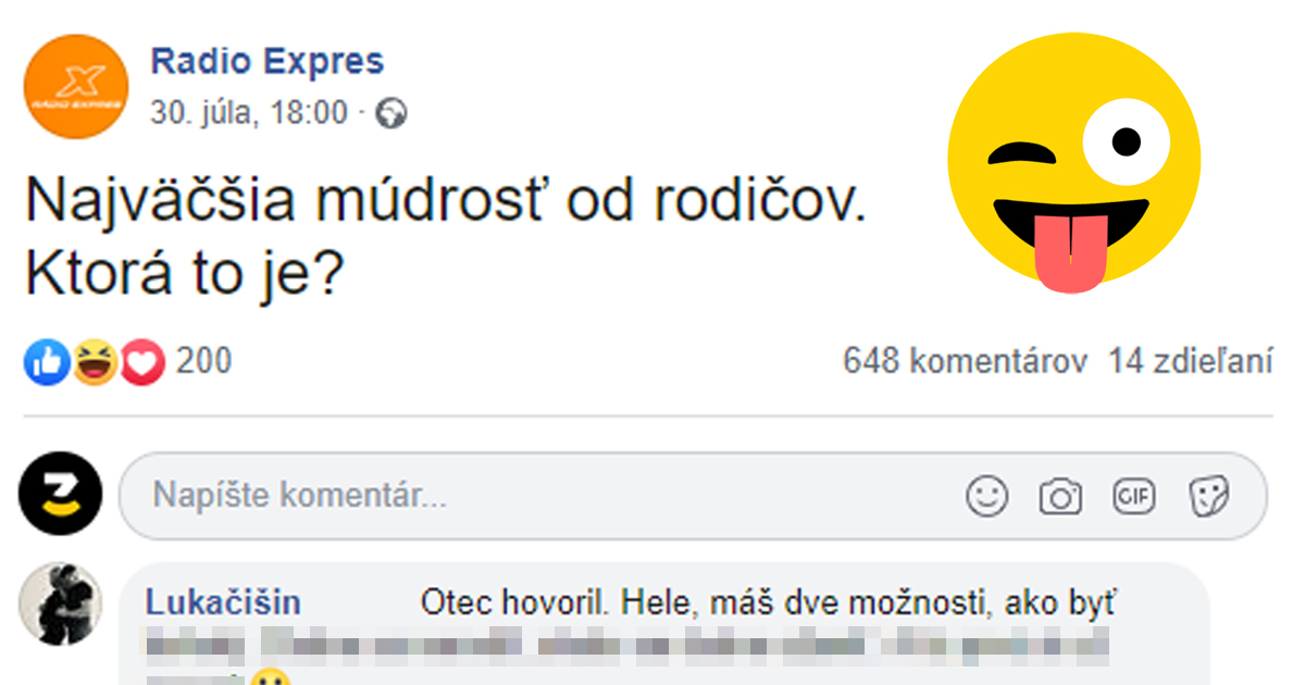 Slováci sa podelili o najvtipnejšie múdrosti a rady do života, ktoré dostali od rodičov