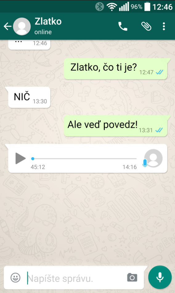 Och, to zase bude na dlho