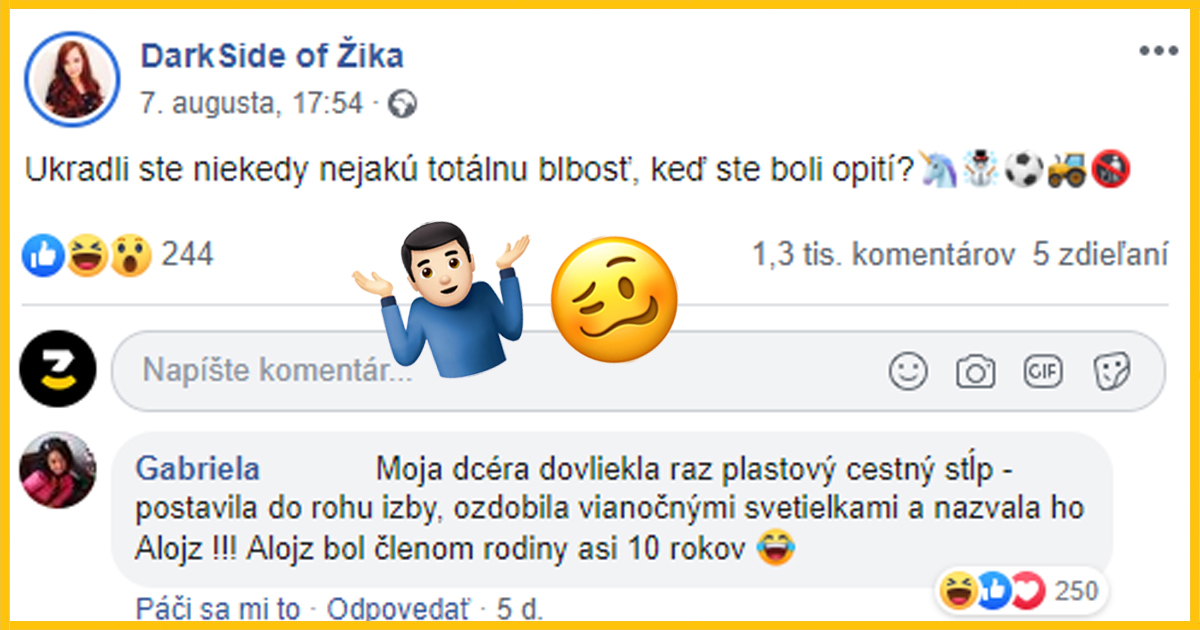Totálne blbosti, ktoré ukradli opití Slováci – skutočné príbehy zo života ľudí