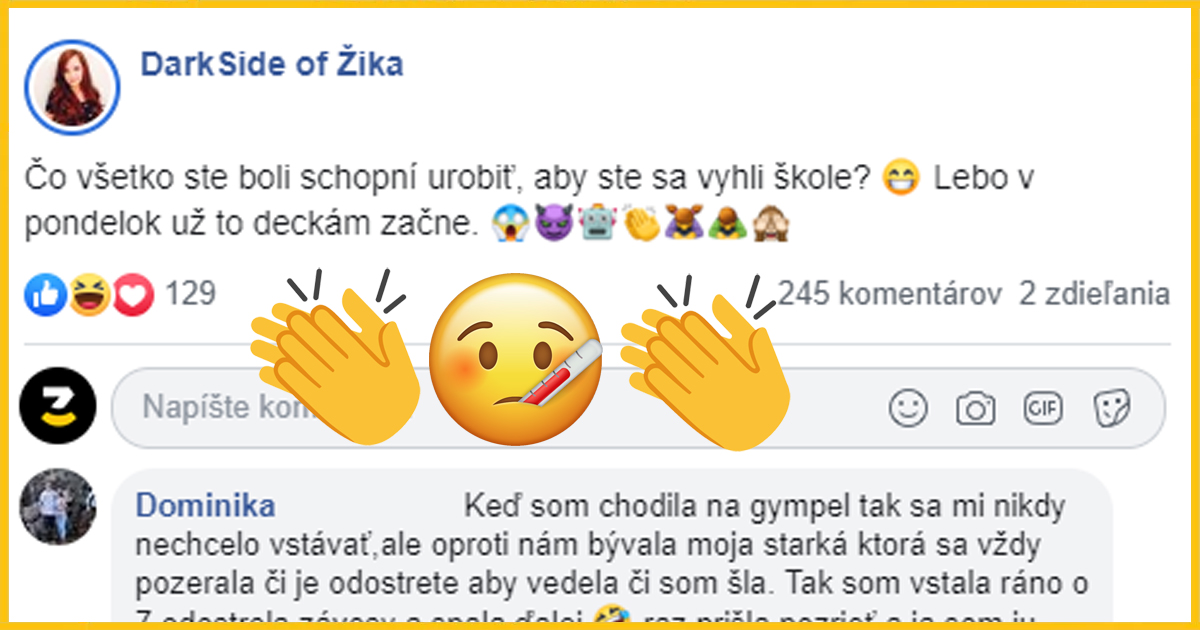 Vtipné výhovorky Slovákov, aby sa vyhli škole – skutočné príbehy zo života ľudí