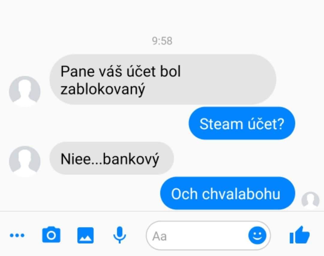 Nie je účet ako účet