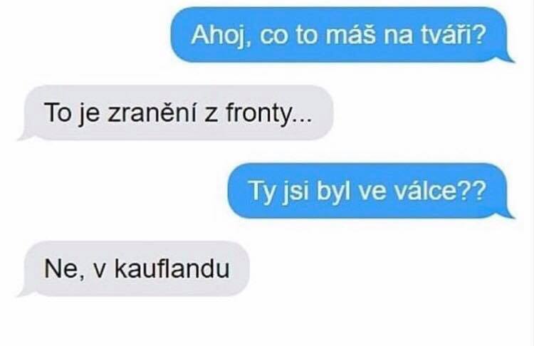 Zranenie z fronty