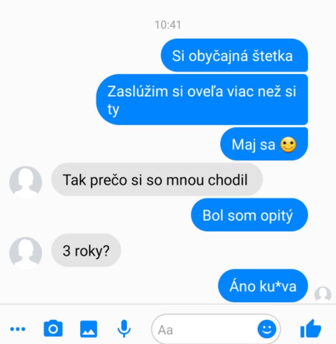 Áno bol som ožratý a čo?