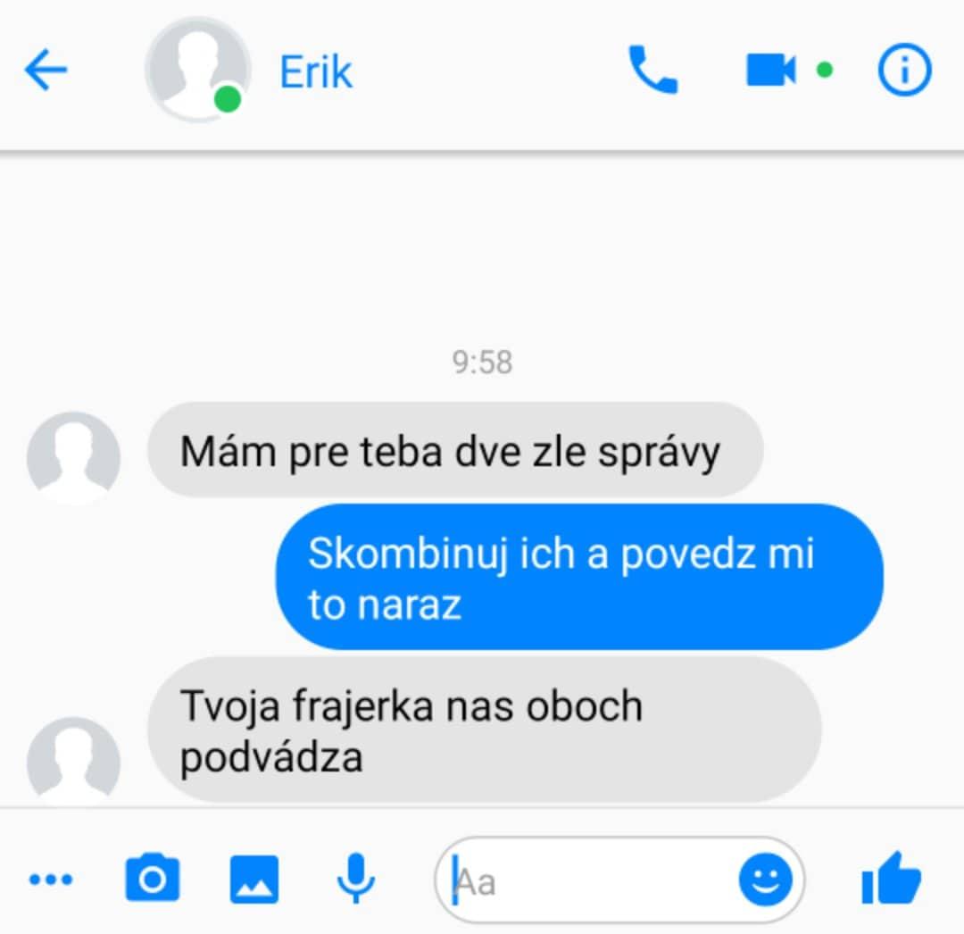 Asi ťa nepoteším starec…