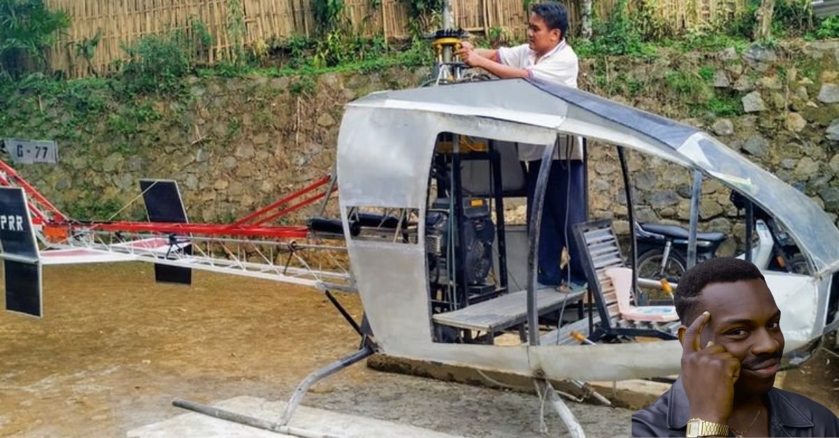 Muž už nezvládal hroznú premávku, teraz si vyrába helikoptéru aby mohol kolóny preletieť