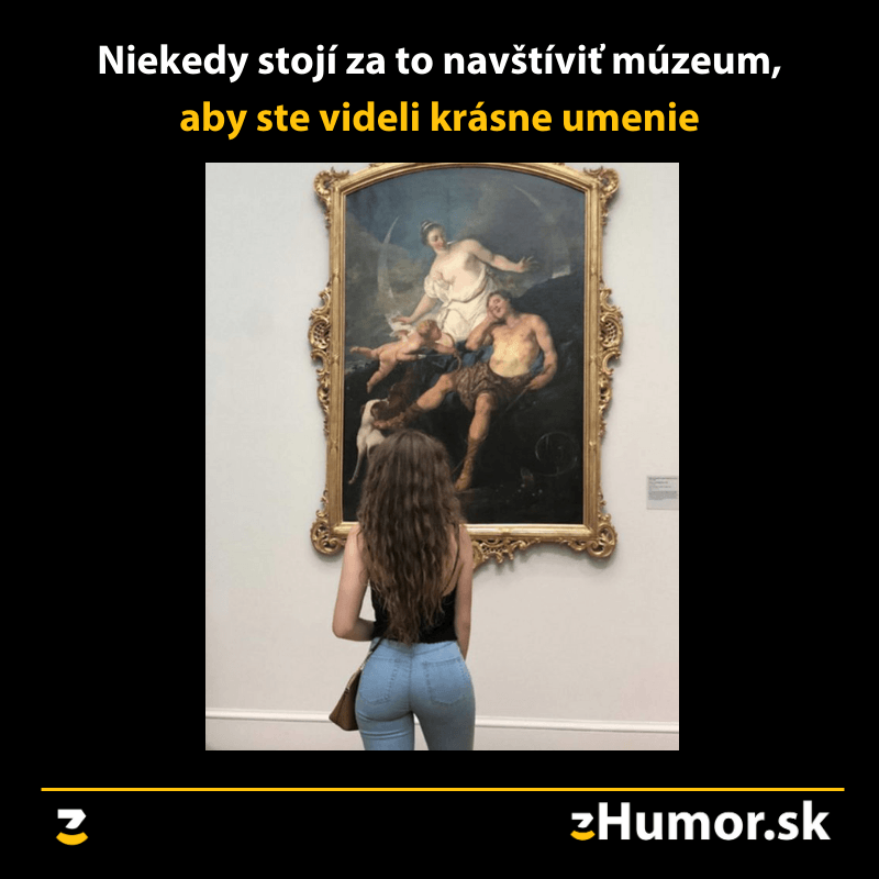 Myslím, že začnem chodiť do múzea