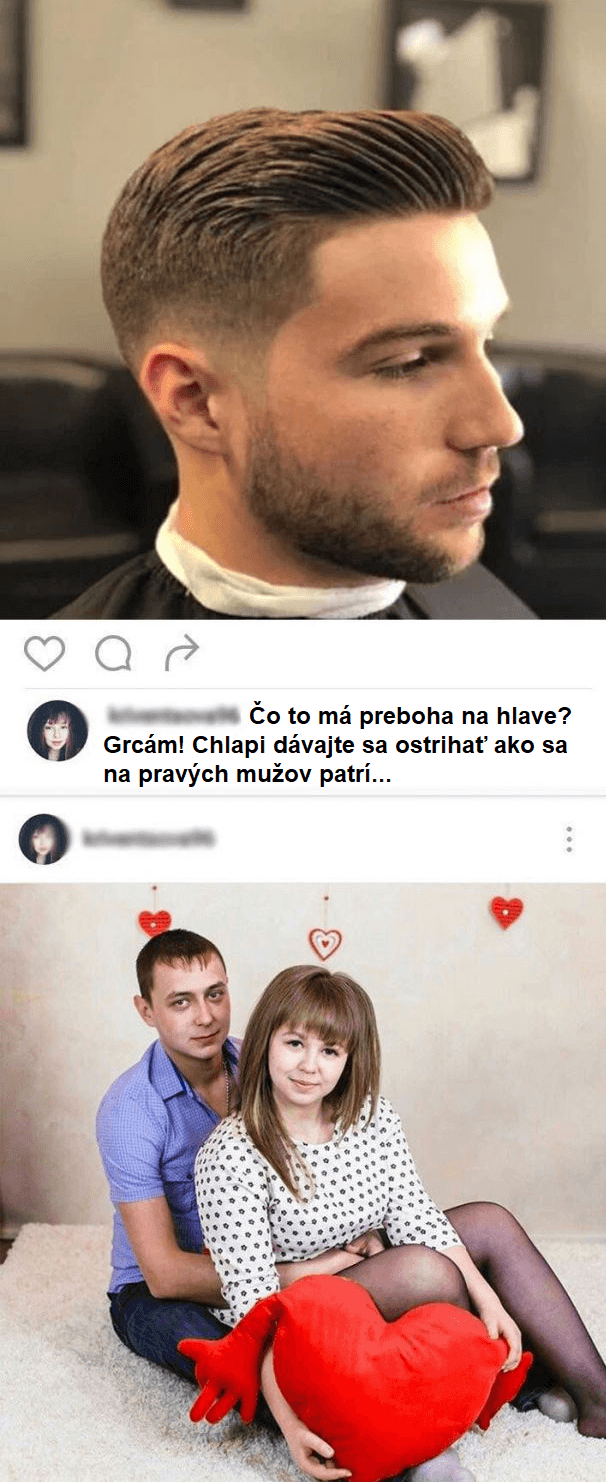 Ako by mal vyzerať účes pravého muža podľa Marty zo Sobraniec